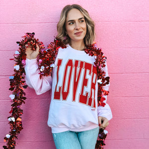 LOVER Pink Sweatshirt FINAL SALE