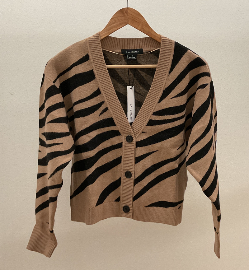 Sanctuary Zebra Cardi