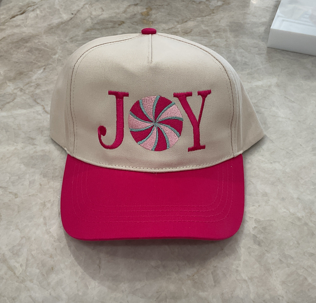 Trucker Hat- Hot Pink- Joy