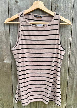 Rib Stripe Tank