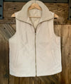 Hem & Thread Quilted Cream Vest