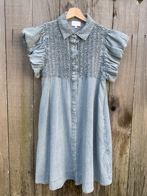 Lightweight denim dress