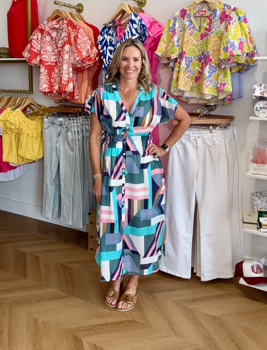 THML Abstract Multicolor Maxi
