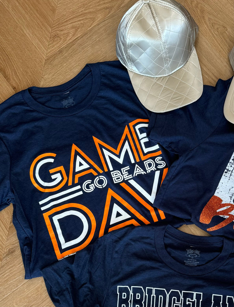 Striped Game Day Tee Bears