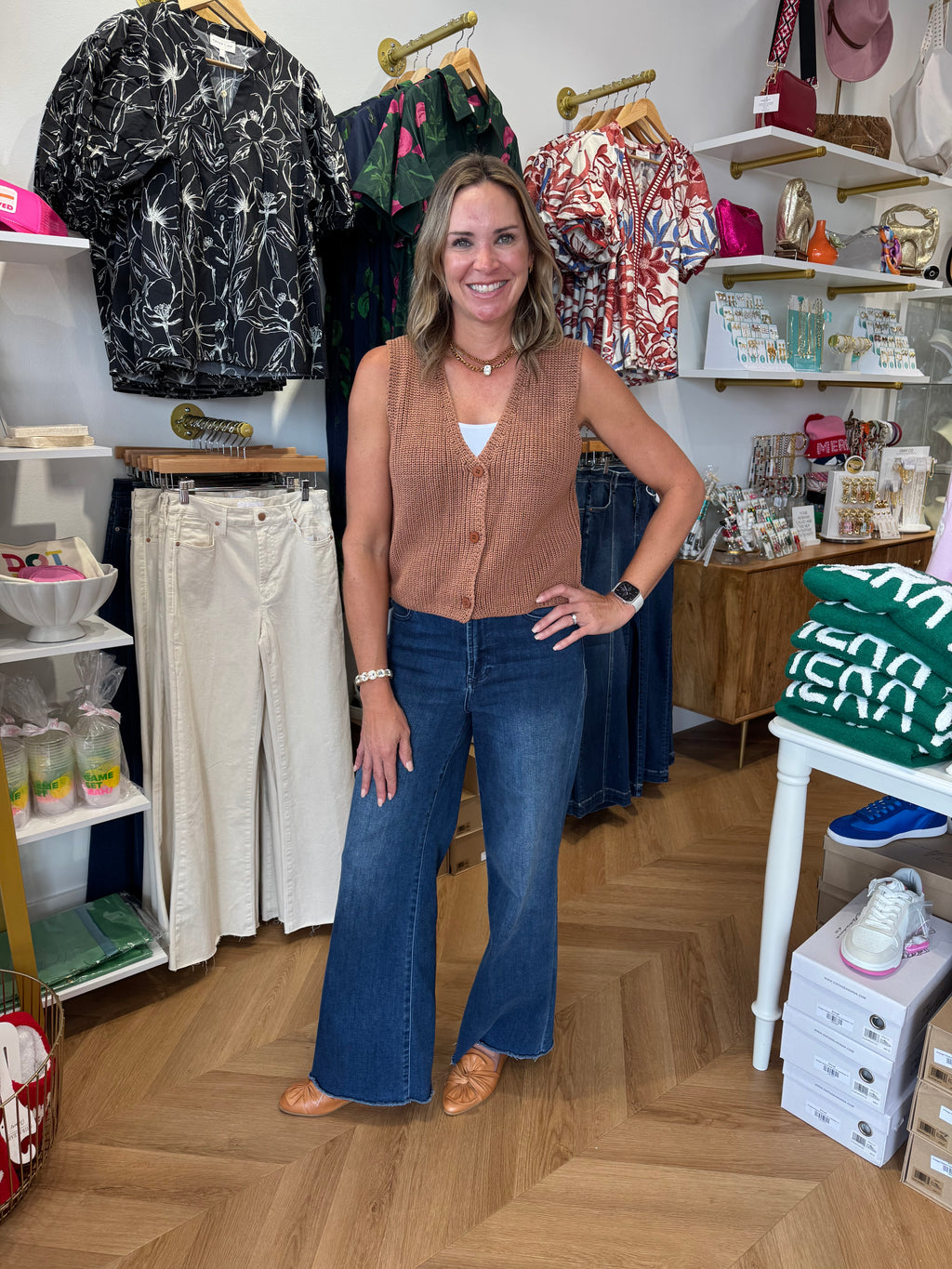 Mocha Mousse Sweater Vest