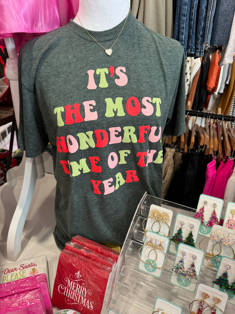 IT'S THE MOST WONDERFUL TIME OF THE YEAR TEE