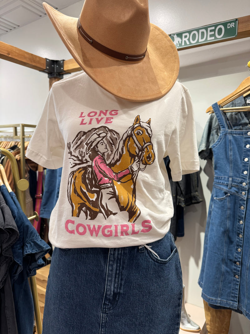 Long Live Cowgirls Tee