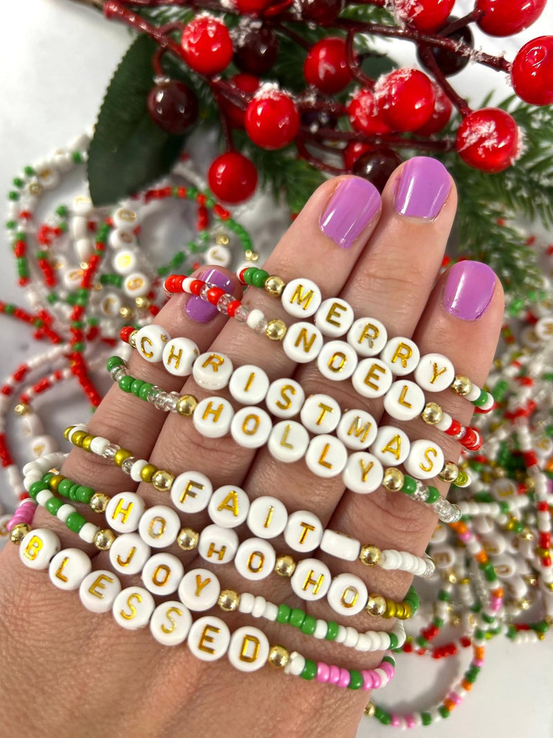 Holiday mix bracelet set