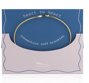 Heart to Heart cuff bracelet