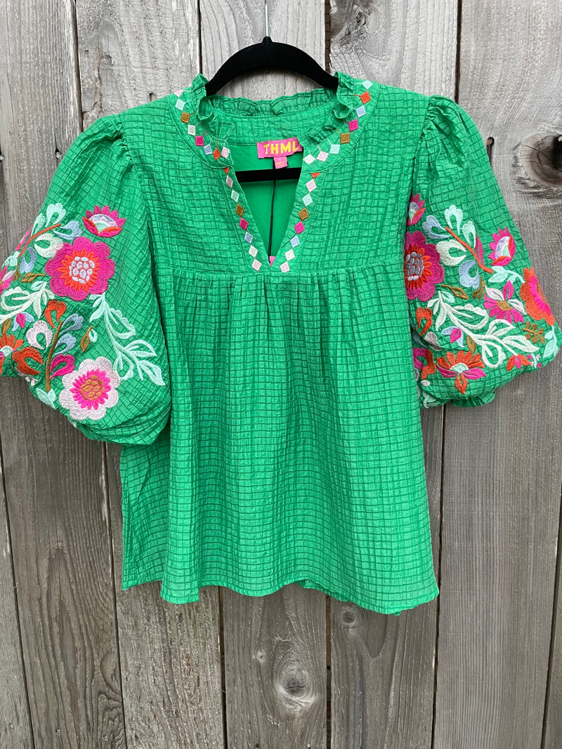 THML Spring Blooms Blouse