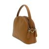 Joy Susan Larissa Double Zip Dome Crossbody Saddle