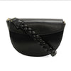 Joy Susan Linda Crescent Crossbody Black