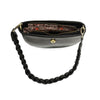 Joy Susan Linda Crescent Crossbody Black