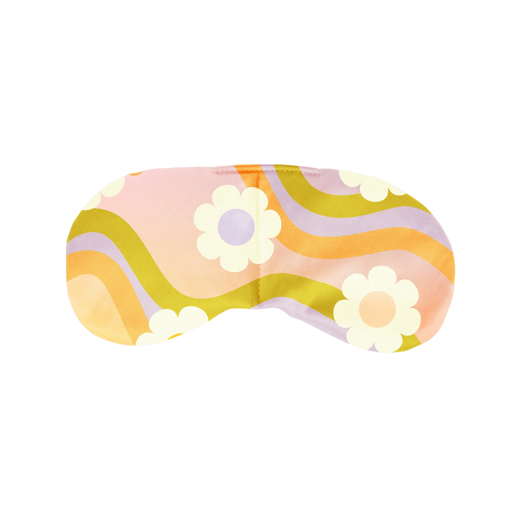 Wavy Daisy Weighted Eye Pillow