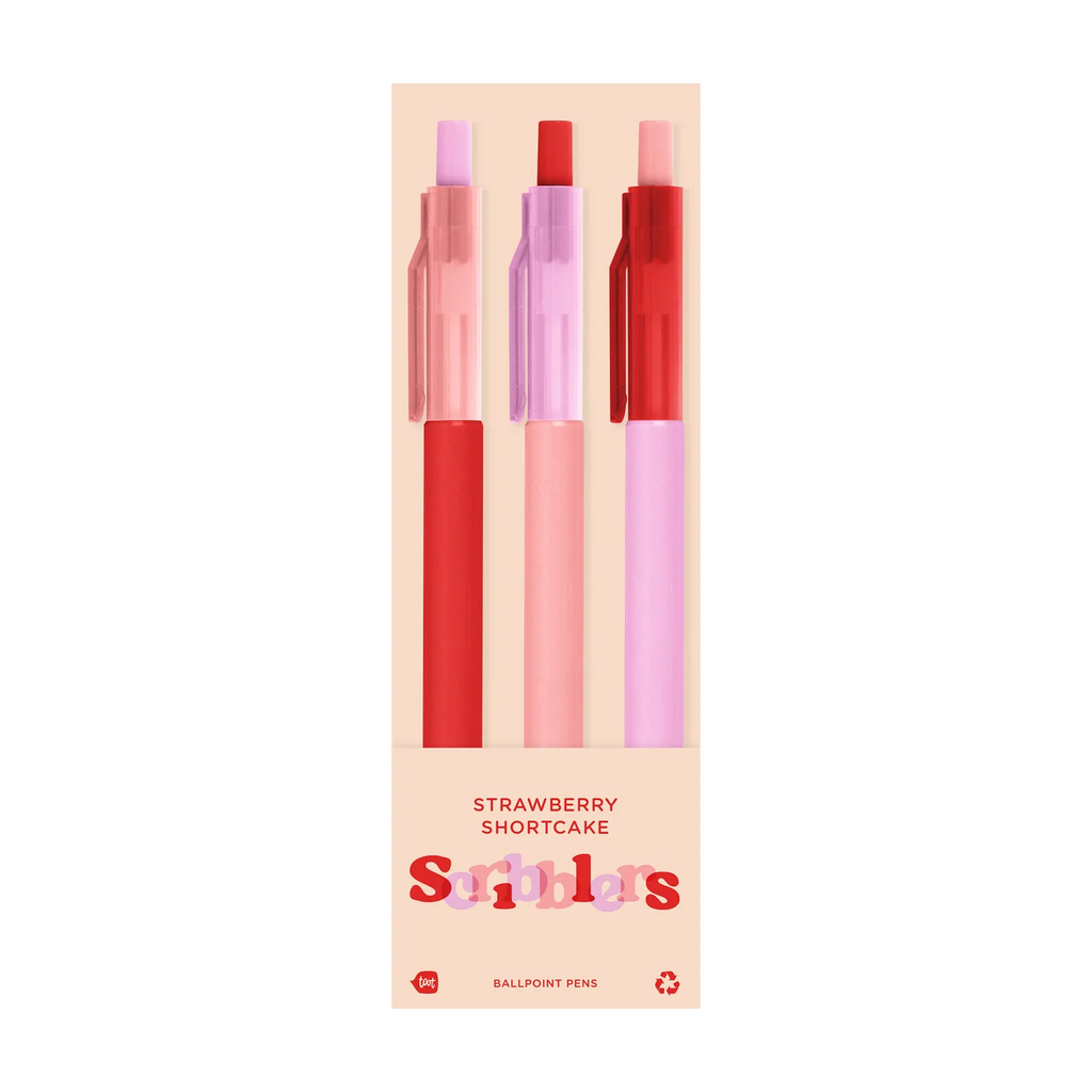 Strawberry Shortcake Scribbler 3 Pack