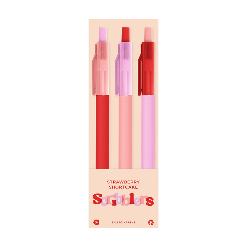 Strawberry Shortcake Scribbler 3 Pack
