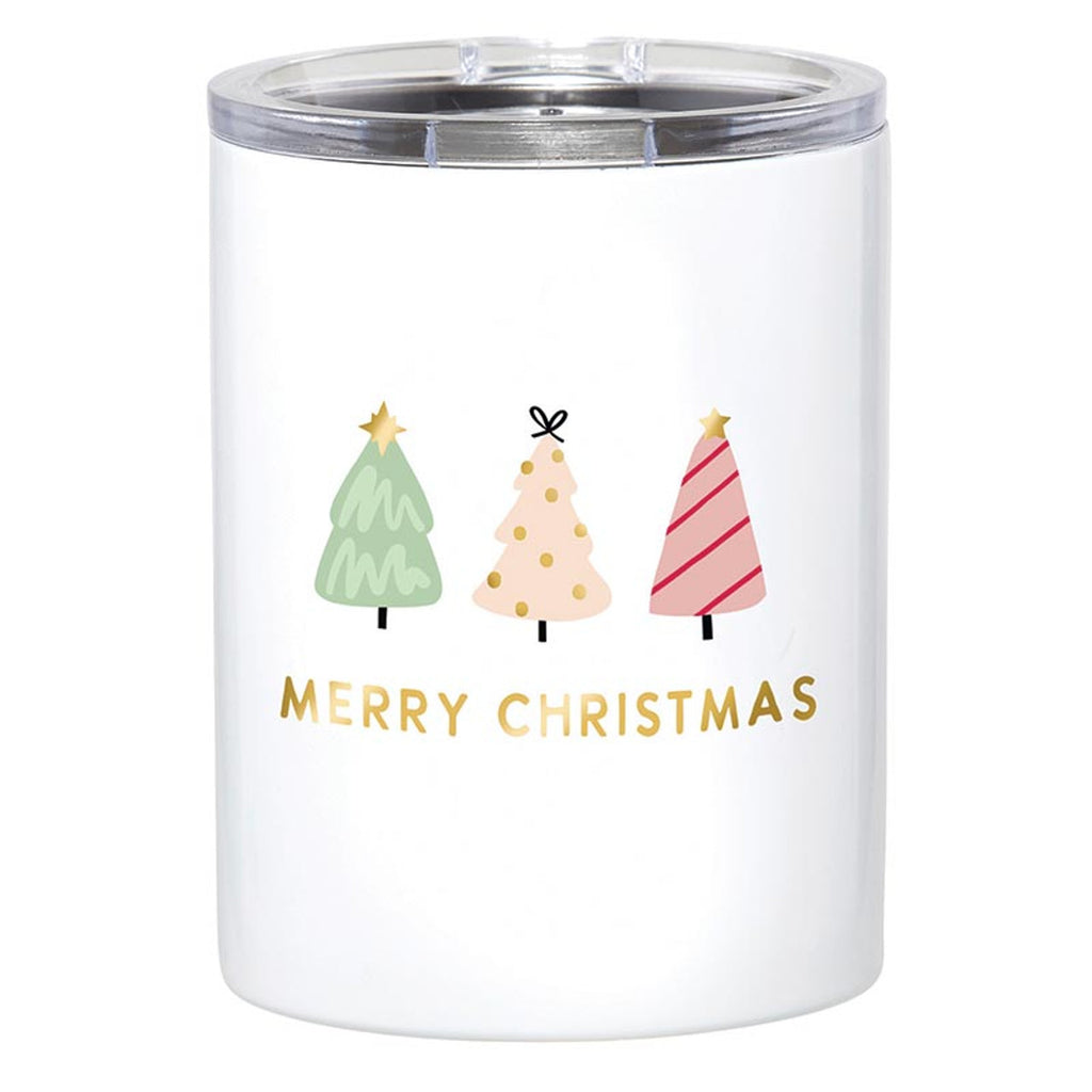 Slant Stainless Steel Tree Tumbler