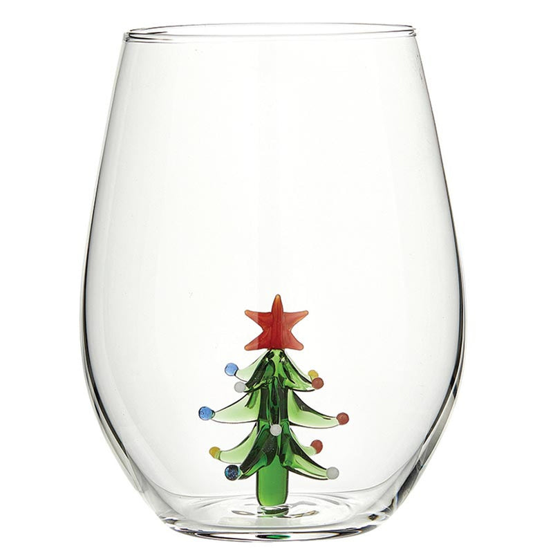 Figurine Wine Glass - Tree
