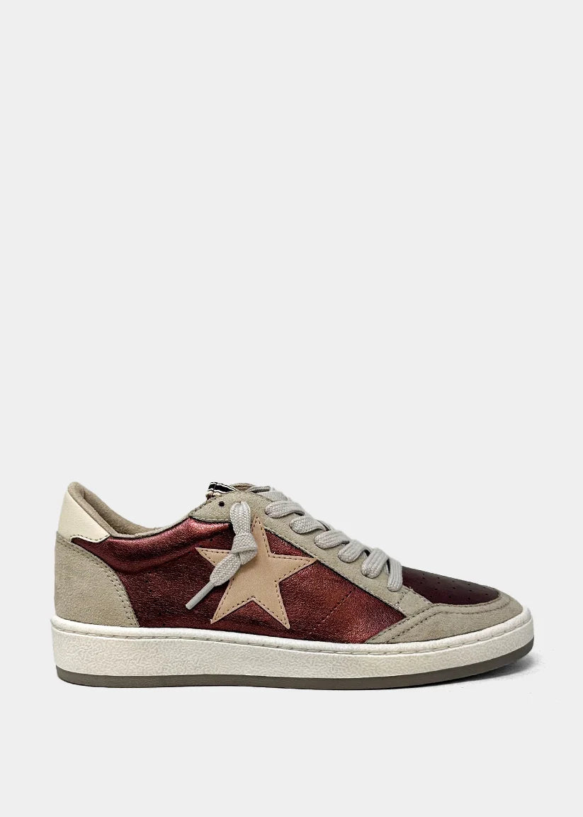 ShuShop Paz Metallic Burgundy