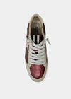 ShuShop Paz Metallic Burgundy