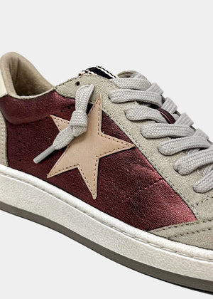 ShuShop Paz Metallic Burgundy
