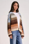 Elan Multicolor Cardigan