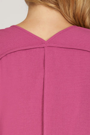 3/4 sleeve everyday blouse