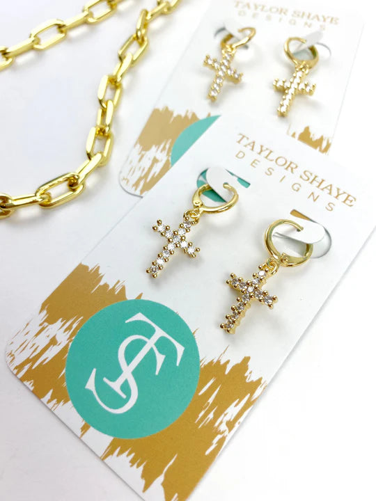 Taylor Shaye Eve Cross Huggies