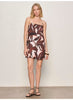 Sanctuary HIDEAWAY LINEN TIE STRAP DRESS DESERTSCAPE