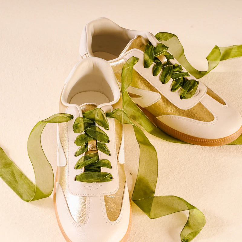 Step it Up Shoelaces Sheer Green