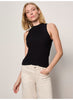 Sanctuary IN THE MIX SWEATER TANK Black