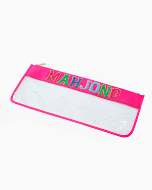 Pink Mahjong Tile Bag