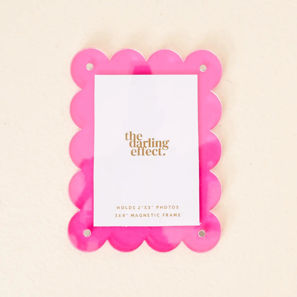 Mini Acrylic Picture Frame Magnet-Hot Pin