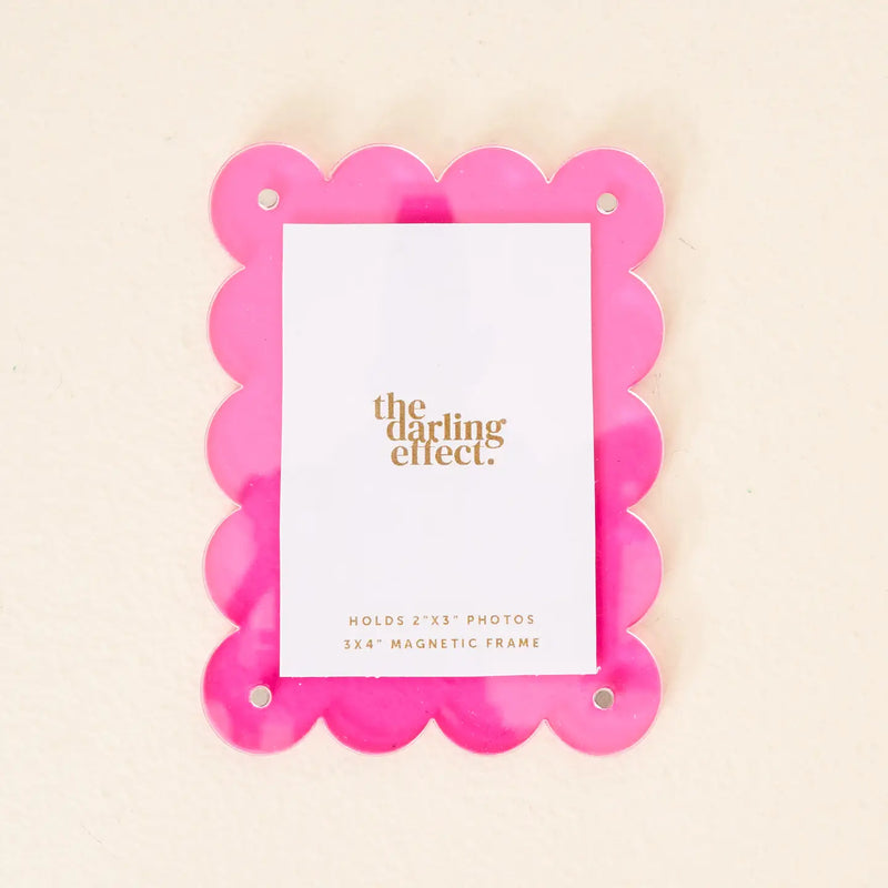 Mini Acrylic Picture Frame Magnet-Hot Pin