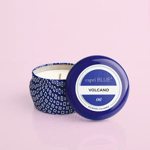 Capri Blue Volcano Blue Mini Tin, 3 oz