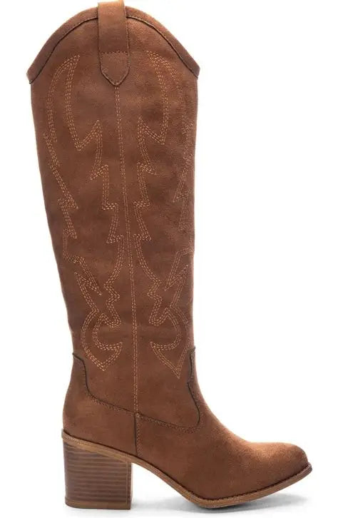 Dirty Laundry Upwind Dark Brown Suede Boots