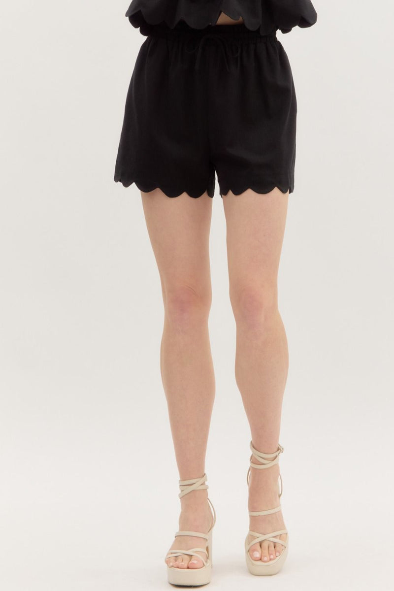 Scallop Trim SHORTS