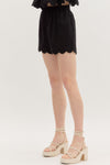 Scallop Trim SHORTS