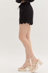 Scallop Trim SHORTS
