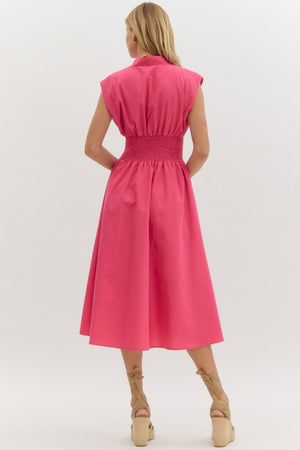 Classy Zip front Midi
