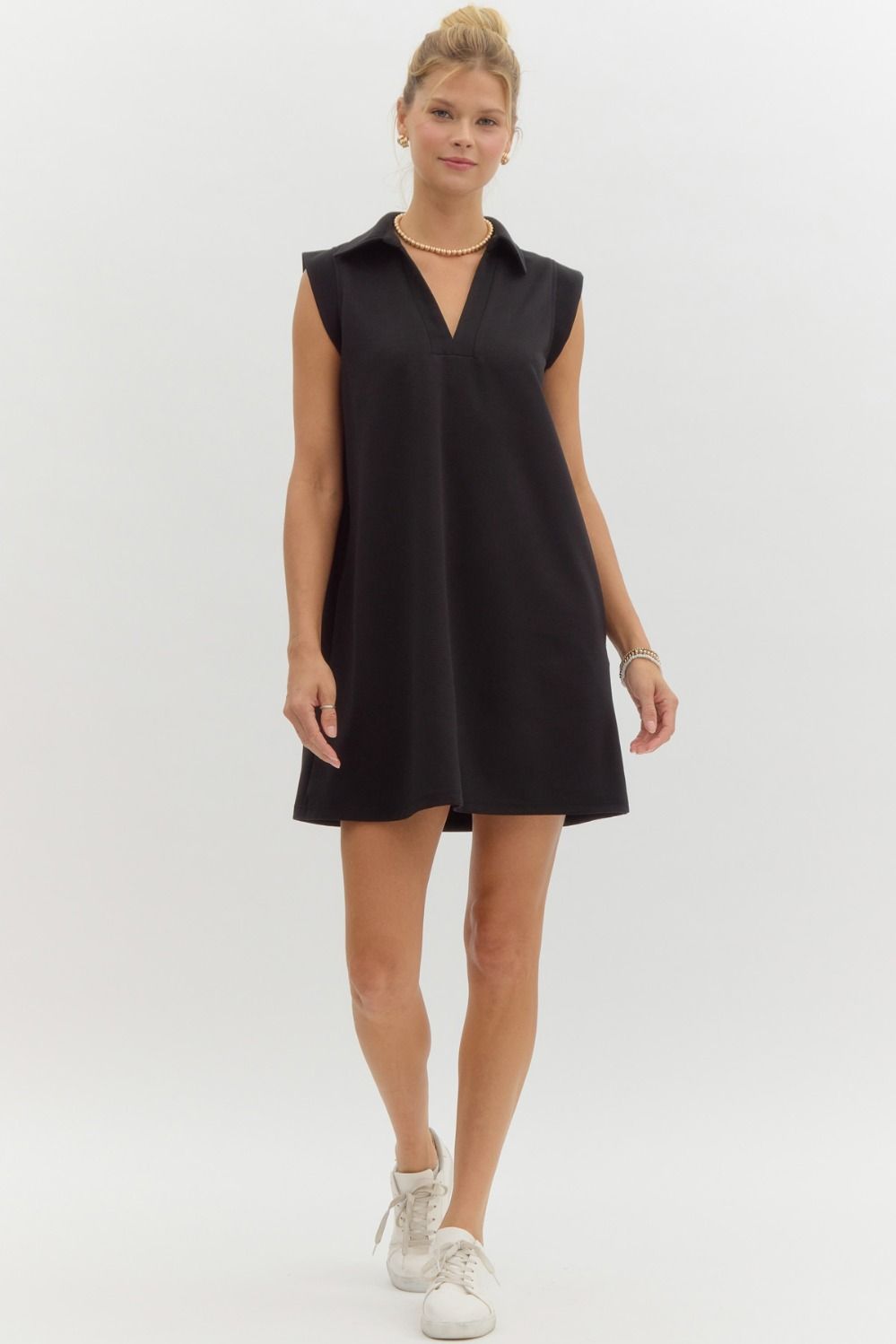 Vneck Mini Dress