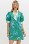 Green Elise Mini Dress