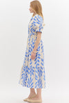 Botanical Print Midi w/ Sleeve