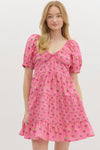 Pretty in Pink Floral dress