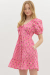 Pretty in Pink Floral dress