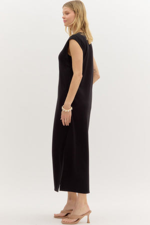 Classy knit midi
