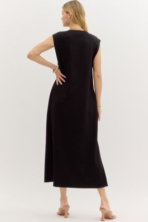 Classy knit midi