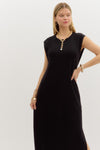Classy knit midi
