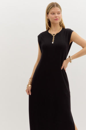 Classy knit midi