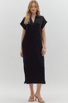 Scuba Vneck Midi